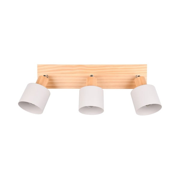 Bodové svietidlo v bielo-prírodnej farbe ø 9 cm Shanti – Trio-image-2