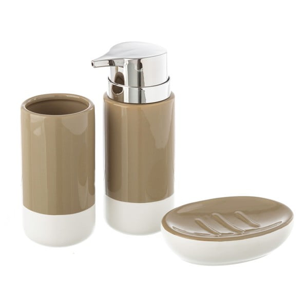 Sada 3 kúpeľňových doplnkov Unimasa Ceramic
