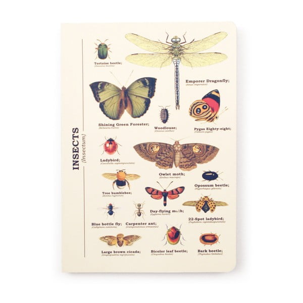 Zápisník Gift Republic Insects, veľ. A5