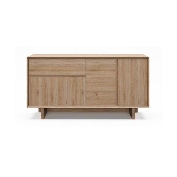 Komoda v dekore duba v prírodnej farbe 146x76x45 cm Carpi – Marckeric