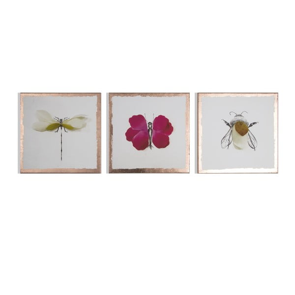 Viacdielny obraz Graham & Brown Beautiful Bugs, 30 × 30 cm