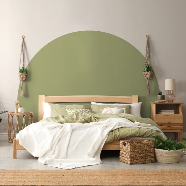 Samolepka na stenu 165x140 cm Olive Green - Ambiance