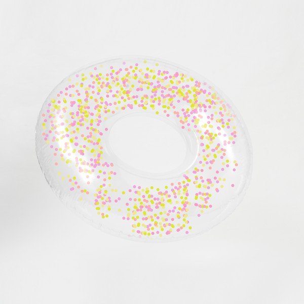 Nafukovací kruh Sunnylife Confetti, ø 110 cm