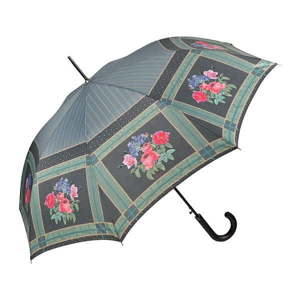 Dáždnik s rúčkou Von Lilienfeld Bonny Bouquet,ø 100 cm