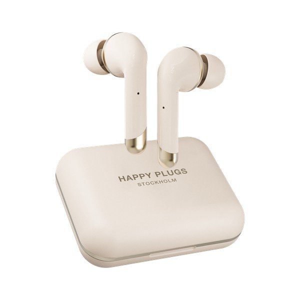 Bezdrôtové slúchadlá vo farbe zlata Happy Plugs Air 1 Plus In-Ear-image-3