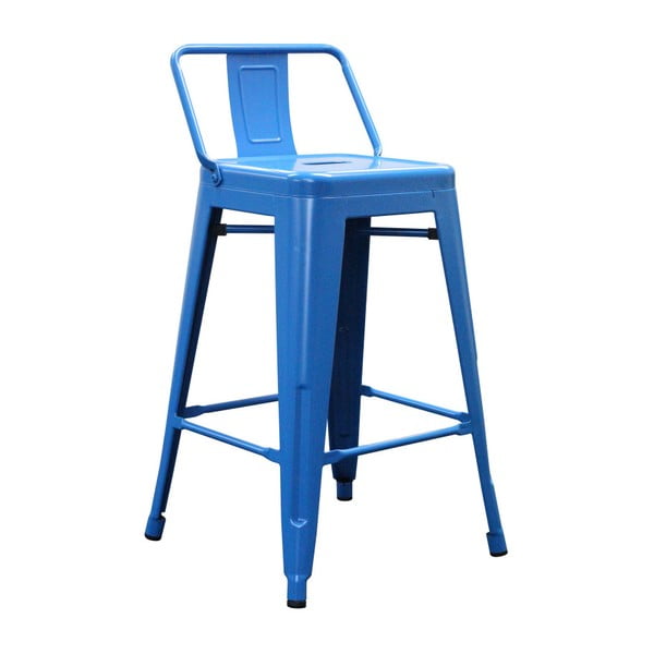 Modrá barová stolička Red Cartel Spycker
