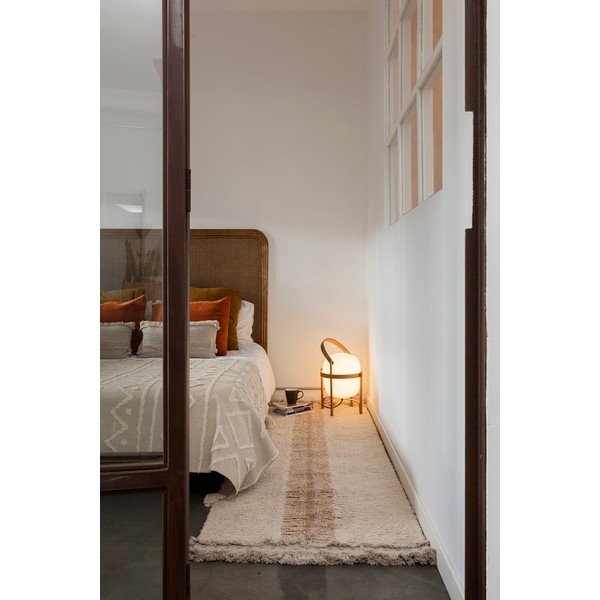 Bavlnený behúň v béžovo-tehlovej farbe 80x230 cm Duetto Toffee – Lorena Canals-image-4