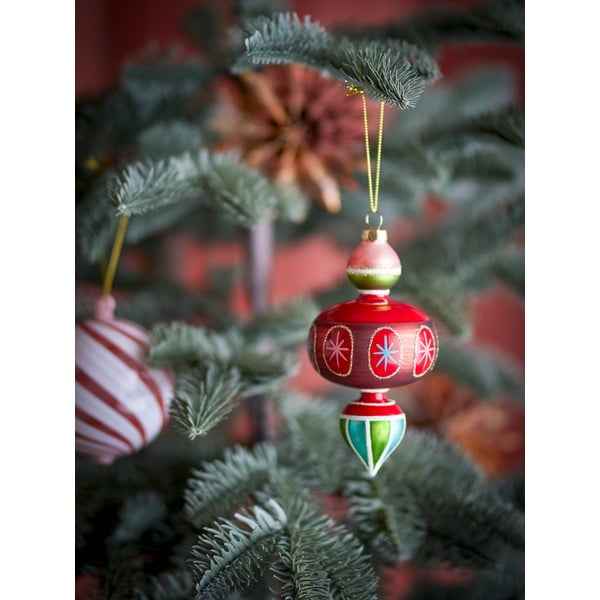 Sklenená vianočná ozdoba ø 7 cm Kota – Bloomingville-image-2