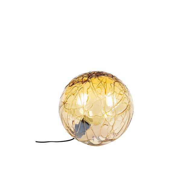 Stolová lampa v zlatej farbe Dutchbone Lune, ø 39 cm