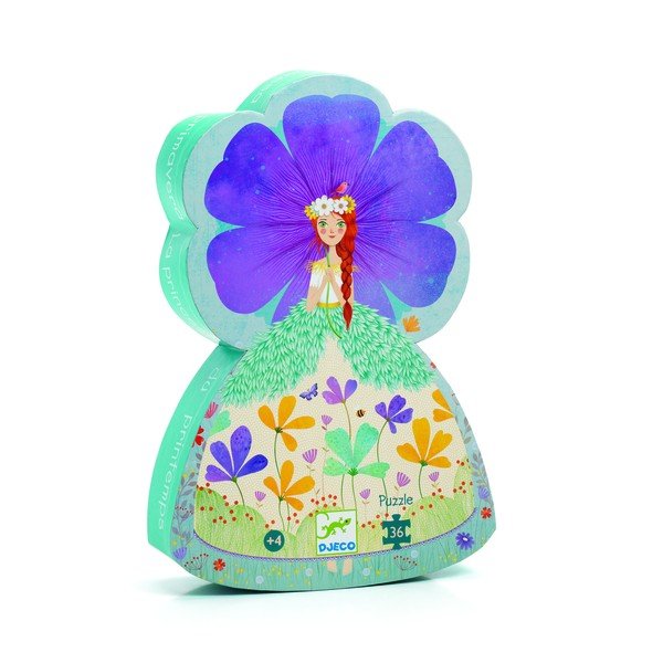 Detské puzzle Djeco Jarná princezná-image-1