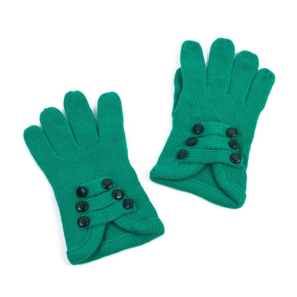 Zelené dámske rukavice Art of Polo Pamela