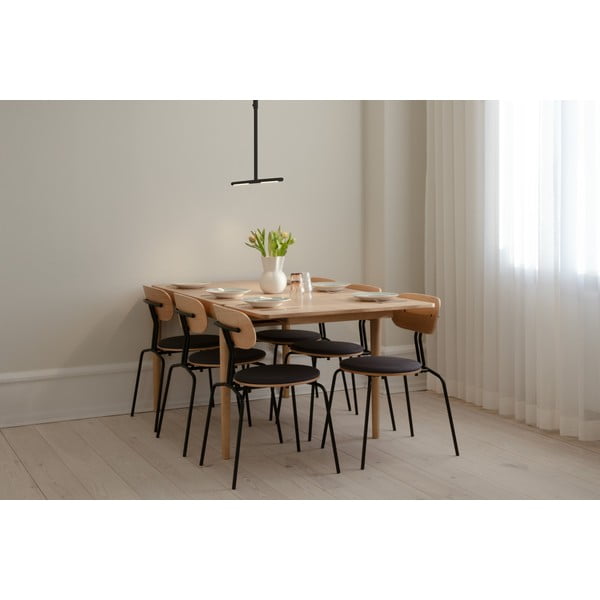 Čierne kovové LED závesné svietidlo s kovovým tienidlom Omni Ceiling – UMAGE-image-4