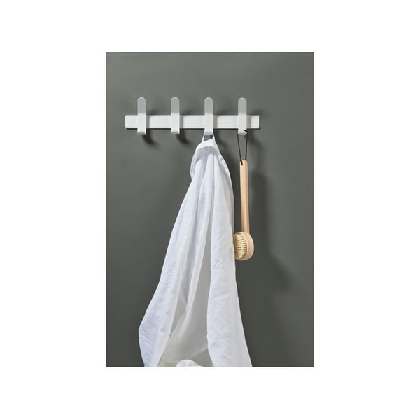 Biely kovový nástenný vešiak A-Rack - Zone-image-1