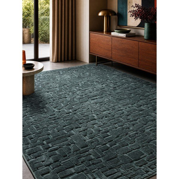 Zelenomodrý koberec 160x230 cm – Asiatic Carpets-image-1