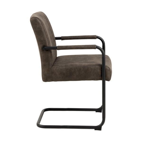 Tmavosivé jedálenské stoličky v súprave 2 ks Adele – Actona-image-4