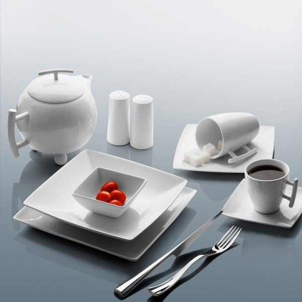 Biely porcelánový hrnček na latte 300 ml Squito – BonBistro-image-1