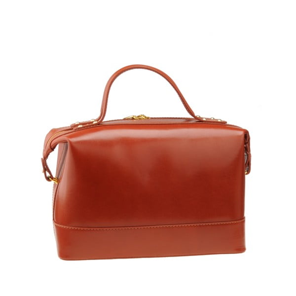 Karamelovohnedá kabelka Matilde Costa Parrotia -image-3