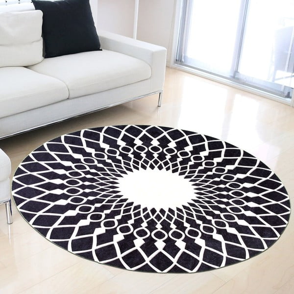 Koberec Vitaus Perhena, ⌀ 80 cm-image-1