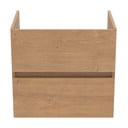 Závesná skrinka pod umývadlo v dekore duba v prírodnej farbe 60x55 cm Eurovit+ – Ideal Standard