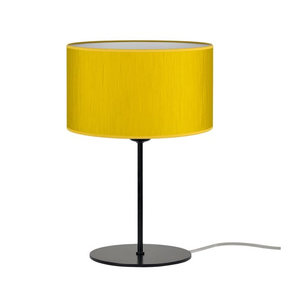 Žltá stolová lampa Sotto Luce Doce S, ⌀ 25 cm