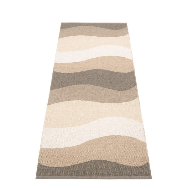 Hnedo-béžový vnútorný a vonkajší behúň 70x200 cm Urvi Earth – Pappelina