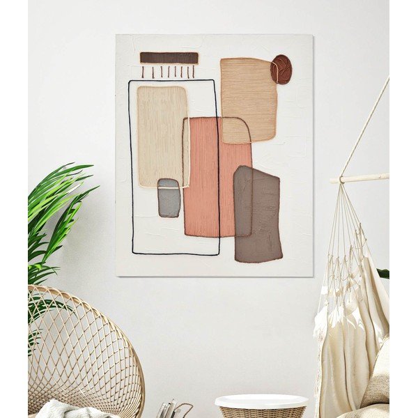 Ručne maľovaný obraz 80x100 cm Paint – Mauro Ferretti-image-1