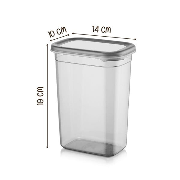 Plastové dózy v súprave 6 ks na potraviny Fresco – Hermia-image-2