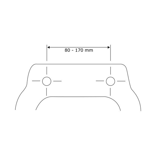 WC sedadlo s jednoduchým zatváraním Wenko Bora Bora, 46 × 39 cm-image-3