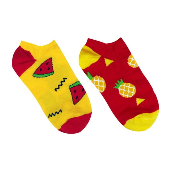Bavlnené členkové ponožky Hesty Socks Tropical, vel. 43-46