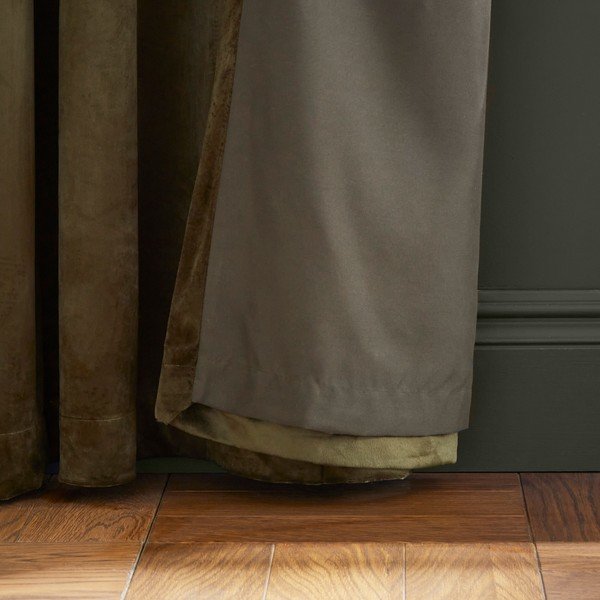 Kaki dimout závesy v súprave 2 ks 168x229 cm Kingsley – Catherine Lansfield-image-2