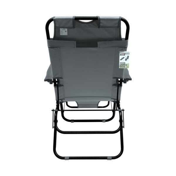 Sivé záhradné ležadlo Cattara Comfort-image-2