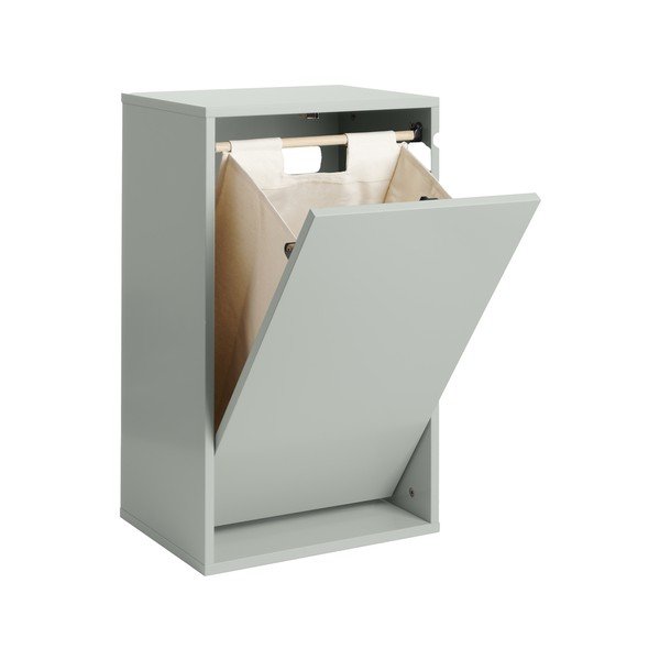 Sivomodrý nástenný kôš na bielizeň Laundry Box – ReCollector