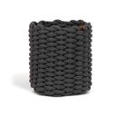 Látkový košík ø 25x25 cm Peach Skin Round M – Bigso