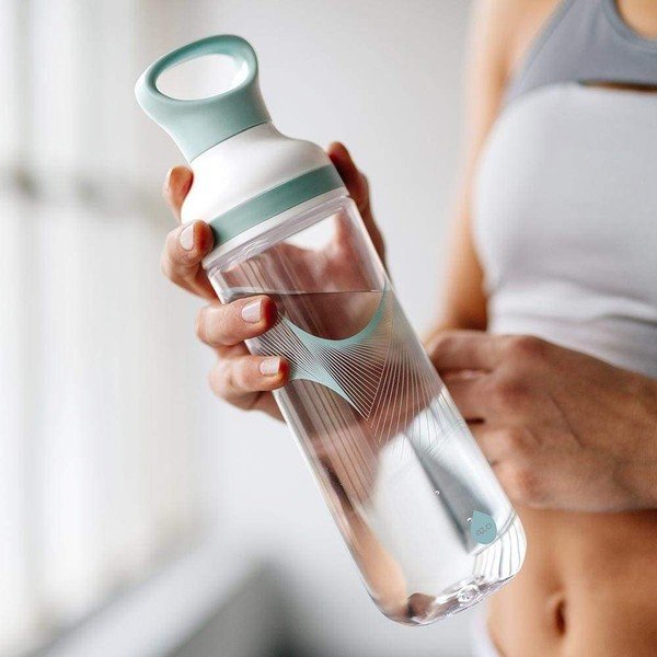 Modro-biela fľaša na vodu Equa Flow Wave, 800 ml-image-1