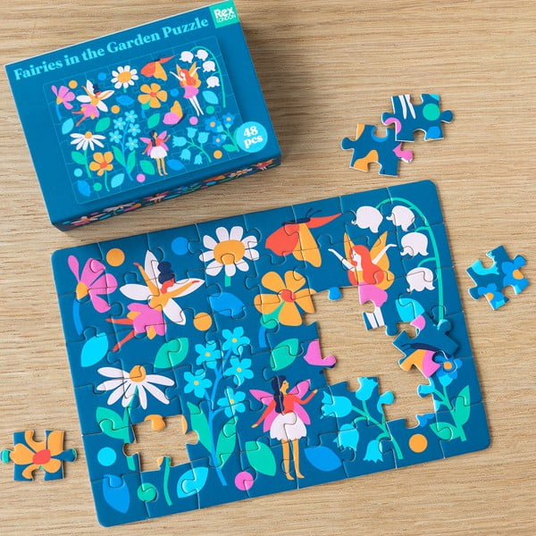 Puzzle (počet dielikov 48) Fairies in the Garden – Rex London-image-1