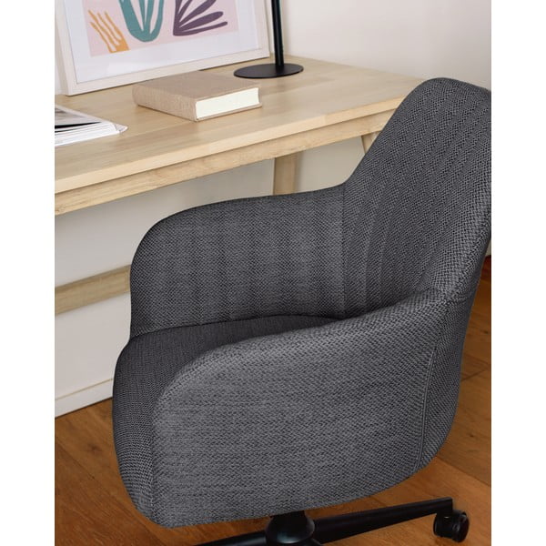 Tmavosivá kancelárska stolička Kave Home Madina-image-2