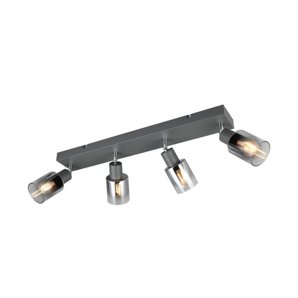 Antracitové bodové svietidlo ø 7 cm Cadiz – Reality-image-1