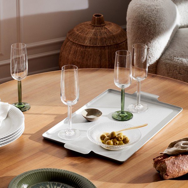 Poháre v súprave 2 ks na sekt 240 ml Hammershøi – Kähler Design-image-1