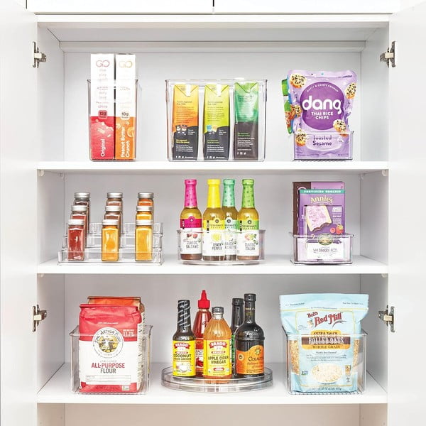 Otočný plastový organizér na koreničky ø 29 cm Linus – iDesign-image-3