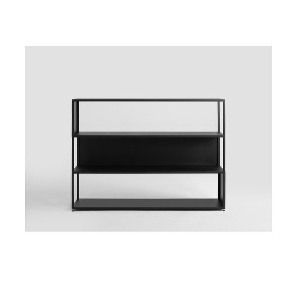 Čierna knižnica CustomForm Hyller Side-image-1