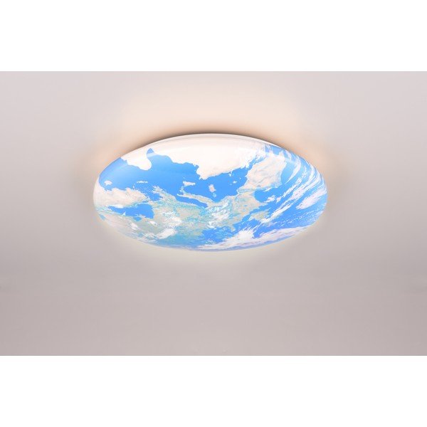 Modré LED detské stropné svietidlo ø 37 cm Terra – Reality-image-2