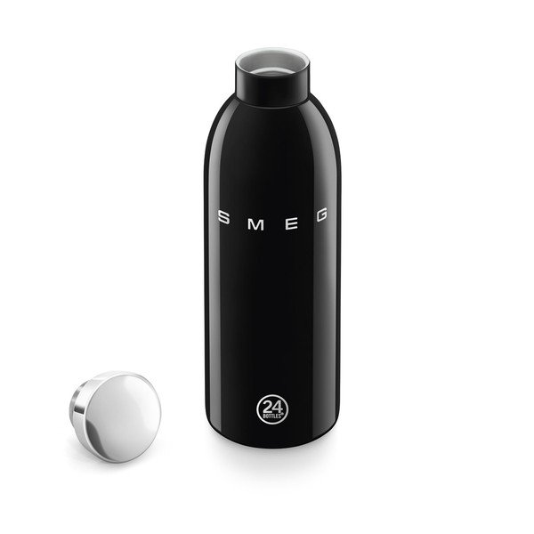 Čierna termofľaša z nehrdzavejúcej ocele 500 ml 24BOTTLES – SMEG-image-3