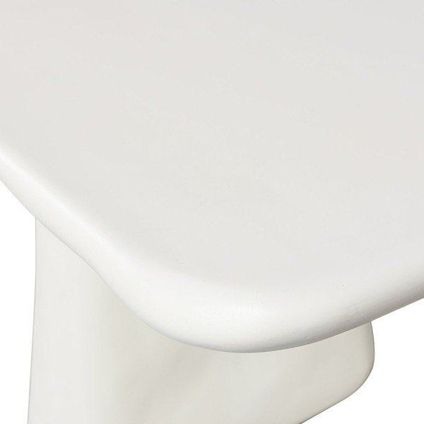 Slonovinová plastová záhradná lavica Loggia – WOOOD-image-4