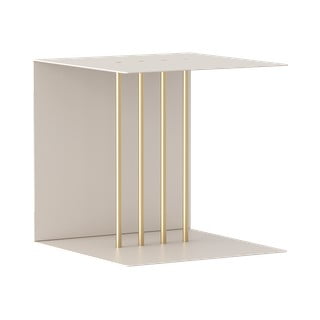 Biela kovová polica Teaser – UMAGE