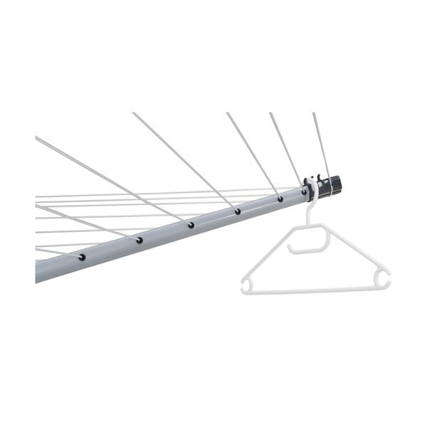 Vonkajší sušiak na bielizeň v striebornej farbe 50 m LinoLift 500 – LEIFHEIT-image-3