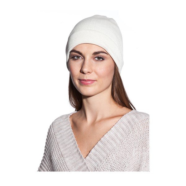 Krémová čapica Cosmo Plain Cream-image-2