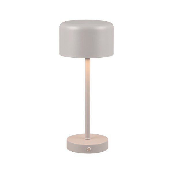 Svetlosivá LED stolová lampa so stmievačom (výška  30 cm) Jeff – Reality-image-3