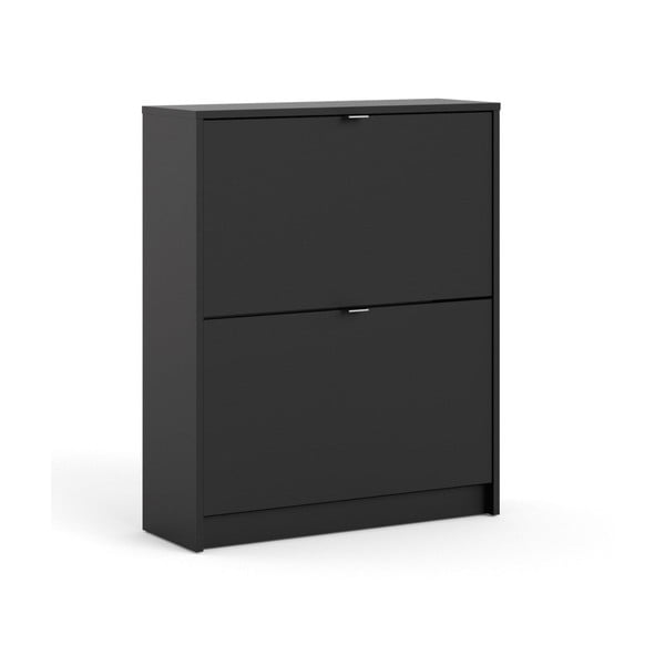 Čierna výklopná skrinka na topánky Shoes – Tvilum