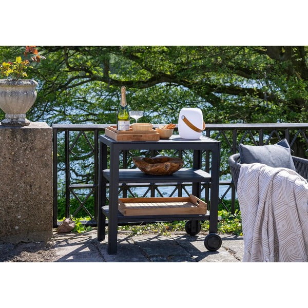 Servírovací stolík na kolieskach 45x75 cm Taormina – House Nordic-image-2