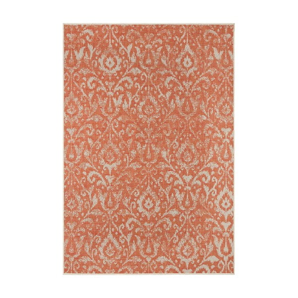 Oranžovo-béžový vonkajší koberec NORTHRUGS Hatta, 200 x 290 cm
